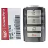 2014 KIA Cadenza Smart Keyless Remote Key 4 Button 95440-3R600 SY5KHFNA04