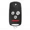 Flip Remote Key for 2007-2013 Acura MDX RDX N5F0602A1A-0 thumb