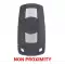 Non-Proximity Remote Key For BMW CAS3 3 Button KR55WK49127-0 thumb