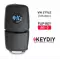 KEYDIY Flip Remote VW Style 3 Buttons B01-3 - CR-KDY-B01-3  p-4 thumb