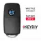 KEYDIY Flip Remote VW Style 3 Buttons B08-3 - CR-KDY-B08-3  p-4 thumb