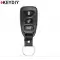 KEYDIY Car Remote Key With Strap Hyundai Kia Style 4 Buttons With Panic B09-3+1-0 thumb
