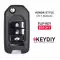 KEYDIY Flip Remote Honda Style 4 Buttons With Panic B10-4 - CR-KDY-B10-3+1  p-3 thumb