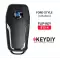 KEYDIY Flip Remote Ford Style 4 Buttons With Panic B12-4 - CR-KDY-B12-4  p-4 thumb