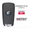 KEYDIY Flip Remote Chevrolet Style 4 Buttons With Panic B18 - CR-KDY-B18  p-4 thumb