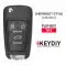 KEYDIY Flip Remote Chevrolet Style 4 Buttons With Panic B18 - CR-KDY-B18  p-3 thumb