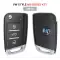 KEYDIY Universal Wireless Flip Remote Key VW Type 3 Buttons NB15 - CR-KDY-NB15  p-2 thumb