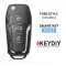 KEYDIY Universal Smart Proximity Remote Key Ford Style 4 Button ZB12-4 - CR-KDY-ZB12-4  p-3 thumb