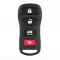 Keyless Entry Remote Key For Nissan Infiniti 4 Button KBRASTU15-0 thumb