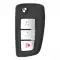 Flip Remote Key for Nissan Infiniti 28268-5W501 KBRASTU15-0 thumb