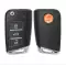 Xhorse Super Remote Flip Key MQB Style 3 Buttons  XEMQB1EN - CR-XHS-XEMQB1EN  p-2 thumb