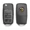 Xhorse Wire Flip Remote Key B5 Style 3 Buttons Extreme Black XKB506EN - CR-XHS-XKB506EN  p-2 thumb