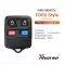 Xhorse Wire Remote Ford Style Separate Square 4 Buttons XKFO02EN - CR-XHS-XKFO02EN  p-2 thumb