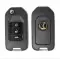 Xhorse Wire Flip Remote Key Honda Style 3 Buttons XKHO00EN - CR-XHS-XKHO00EN  p-2 thumb