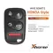 Xhorse Wire Remote Honda Style 5 Buttons Separate With Remote Start, Trunk Button XKHO03EN - CR-XHS-XKHO03EN  p-3 thumb