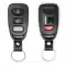 Xhorse Wire Universal Remote Hyundai Style 3+1 Separate Buttons XKHY01EN thumb