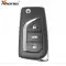 Xhorse Wire Flip Remote Key Toyota Style 3 Buttons XKTO00EN-0 thumb