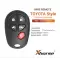 Xhorse Wire Remote Key Toyota Style Separate 5 Buttons XKTO08EN - CR-XHS-XKTO08EN  p-3 thumb