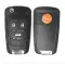 Xhorse Wireless Flip Remote Key Buick Style 4 Buttons XNBU01EN - CR-XHS-XNBU01EN  p-2 thumb