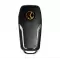 Xhorse Wireless Flip Universal Remote Key Ford Style Condor Unmovable Key ring 4 Buttons for VVDI Key Tool XNFO01EN  thumb