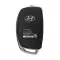 2013-16 Hyundai Sonata Genuine OEM Keyless Entry Remote Flip Key 954304Z100 TQ8RKE3F04 Without Transponder Chip  thumb