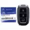 2017-2018 Hyundai i30 Smart Keyless Remote Key 3 Button 95440-G3100 SYEC3F0B1608-0 thumb