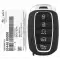 2021 Hyundai Elantra Smart Remote Key 95440-IB000-0 thumb