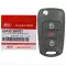 2013-2013 KIA Sportage Flip Remote Key 95430-3W701 NYOSEKSAM11ATX-0 thumb