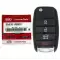 2018-2021 Kia Rio Flip Remote Key 95430-H9800 NYOSYEC4TX1611 (Canadian Market)-0 thumb