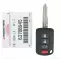 2016-2017 Mitsubishi Lancer Remote Head Key 6370B945 OUCJ166N-0 thumb