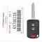 2018-2020 Mitsubishi Eclipse Cross Remote Head Key 6370C135 OUCJ166N 3 Button-0 thumb