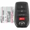 2023-2024 Toyota Sequoia Smart Remote Key HYQ14FBX 8990H-0C020-0 thumb