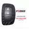 Silicon Cover for New Hyundai Smart Remote Key 4 Button Carbon Fiber Style Black-0 thumb