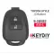 KEYDIY Universal Remote Head Key Toyota Style 2 Buttons B35-2 - CR-KDY-B35-2  p-2 thumb