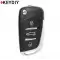 KEYDIY Universal Wireless Flip Remote Key PSA Style 3 Buttons NB11-0 thumb