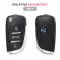 KEYDIY Universal Wireless Flip Remote Key PSA Style 3 Buttons NB11 - CR-KDY-NB11  p-2 thumb