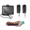 Universal Car Remote Kit Keyless Entry System Bently Chrome Remote Key Style 3 Buttons-0 thumb