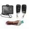Universal Car Remote Kit Keyless Entry System Peugeot Citroen Flip Remote Style 3 Buttons-0 thumb