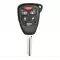 Chrysler Dodge Remote Head Key Shell 6 Button With Y160 Blade thumb