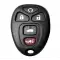 GMC Chevrolet Keyless Remote Key Shell 4+1 Buttons thumb