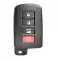 Toyota 4 Button Smart Remote Key Shell With Emergency Insert TOY48 thumb