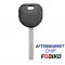 Transponder Key For GM B119 With Aftermarket Chip Philips 46-0 thumb