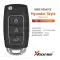 Xhorse Universal Wire Remote Key Hyundai Style 3 Buttons XKHY05EN - CR-XHS-XKHY05EN  p-3 thumb