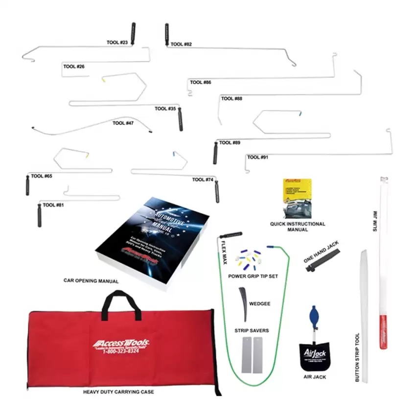 Value Complete Car Opening Set from Access Tools