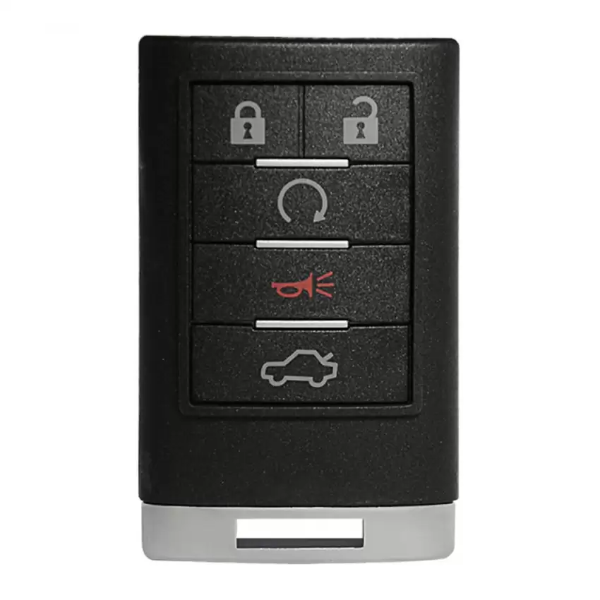 Keyless Remote Non-Prox Key for Cadillac DTS, CTS OUC6000066 20998256 20998254 5 Buttons
