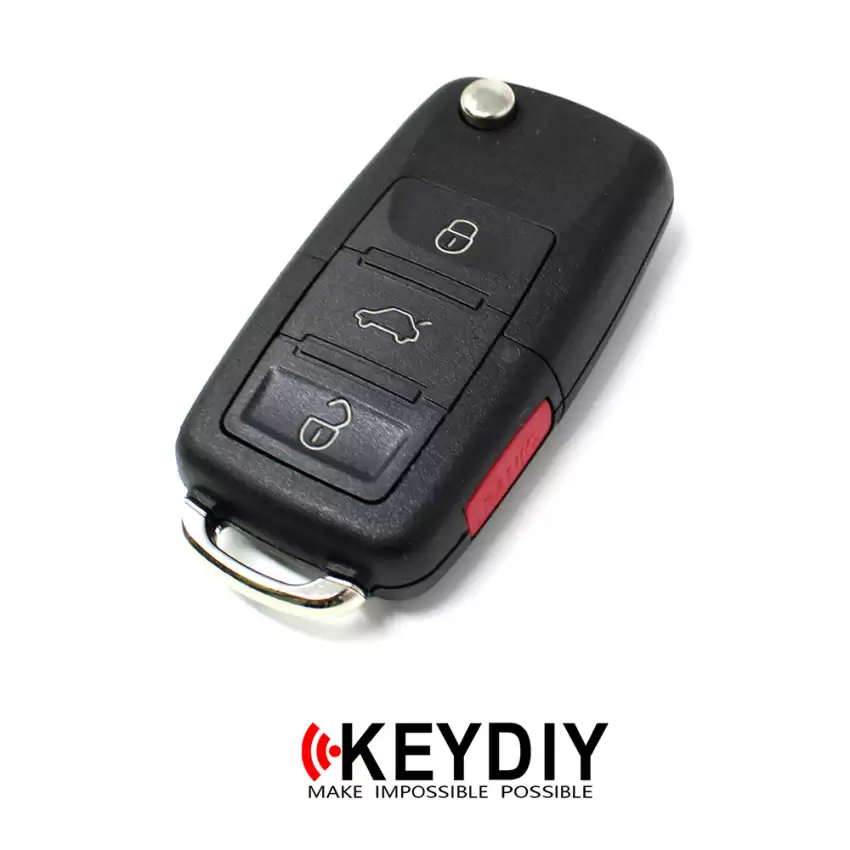 KEYDIY Flip Remote VW Style 4 Buttons With Panic B01-3+1 - CR-KDY-B01-3+1  p-2