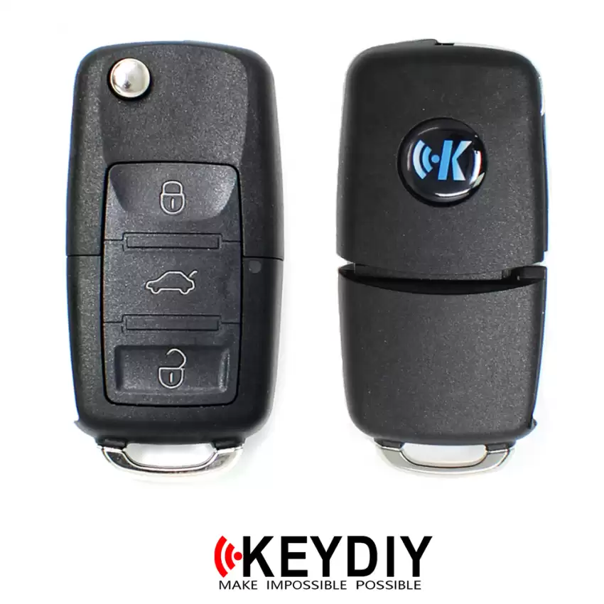 KEYDIY Flip Remote VW Style 3 Buttons B01-3 - CR-KDY-B01-3  p-2