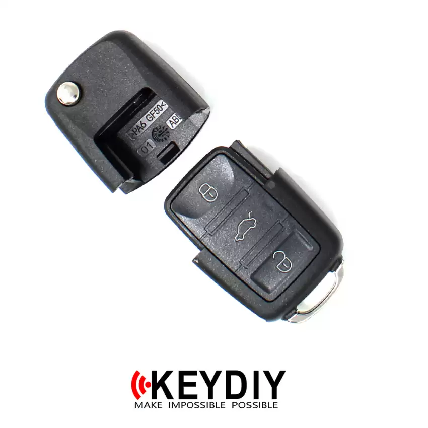 KEYDIY Flip Remote VW Style 3 Buttons B01-3 - CR-KDY-B01-3  p-5