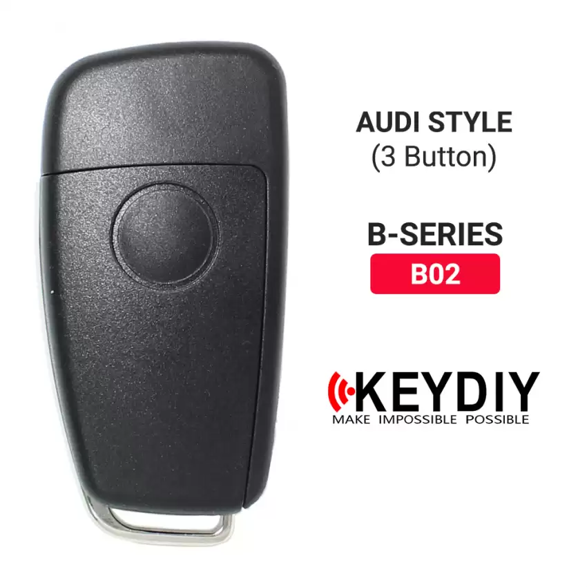 KEYDIY Flip Audi Remote Style 3 Buttons B02 - CR-KDY-B02  p-4