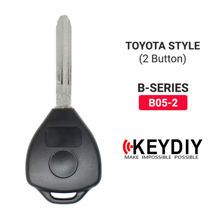 KEYDIY Universal Remote Key Toyota Style 2 Buttons B05-2 - CR-KDY-B05-2  p-4